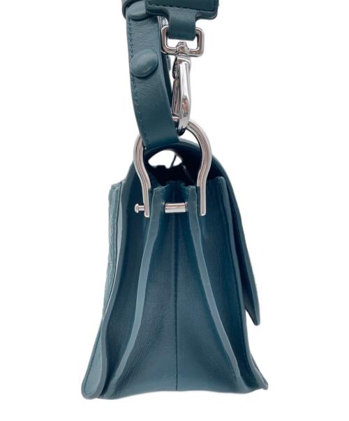 COLE HAAN（コールハーン）COLE HAAN (コールハーン) キルテッド ロゴ ショルダー バッグ グリーンの古着・服飾アイテム