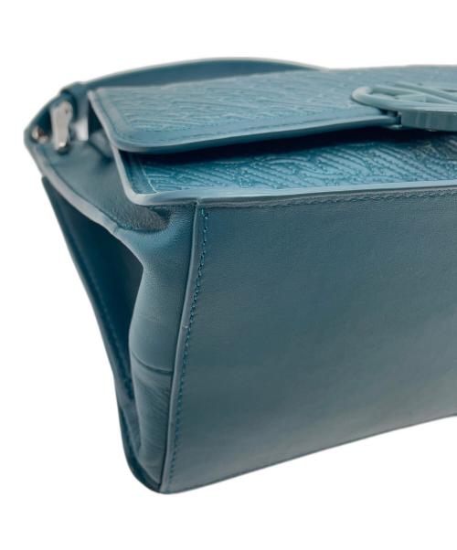 COLE HAAN（コールハーン）COLE HAAN (コールハーン) キルテッド ロゴ ショルダー バッグ グリーンの古着・服飾アイテム