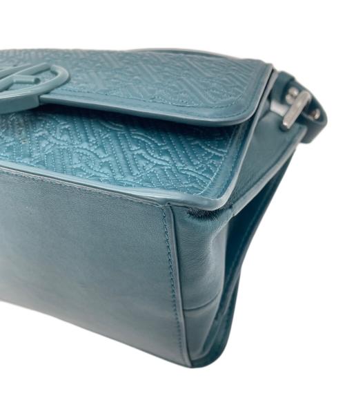 COLE HAAN（コールハーン）COLE HAAN (コールハーン) キルテッド ロゴ ショルダー バッグ グリーンの古着・服飾アイテム