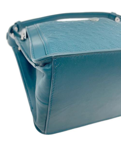 COLE HAAN（コールハーン）COLE HAAN (コールハーン) キルテッド ロゴ ショルダー バッグ グリーンの古着・服飾アイテム