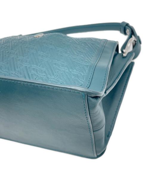 COLE HAAN（コールハーン）COLE HAAN (コールハーン) キルテッド ロゴ ショルダー バッグ グリーンの古着・服飾アイテム