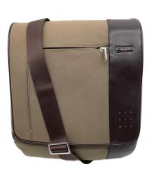 TUMI（トゥミ）の古着「フラップショルダーバッグ」｜ベージュ