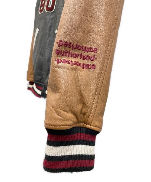 ZARA（ザラ）ZARA (ザラ) スタジャン ブラック×ブラウン サイズ:XLの古着・服飾アイテム