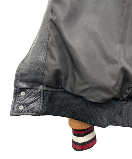 ZARA（ザラ）ZARA (ザラ) スタジャン ブラック×ブラウン サイズ:XLの古着・服飾アイテム