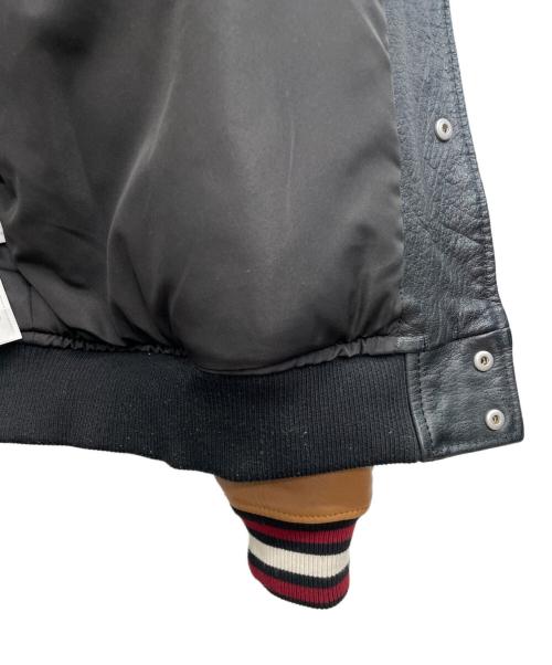 ZARA（ザラ）ZARA (ザラ) スタジャン ブラック×ブラウン サイズ:XLの古着・服飾アイテム