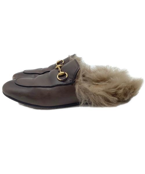 GUCCI（グッチ）GUCCI (グッチ) プリンスタウン ブラウン サイズ:表記無しの古着・服飾アイテム