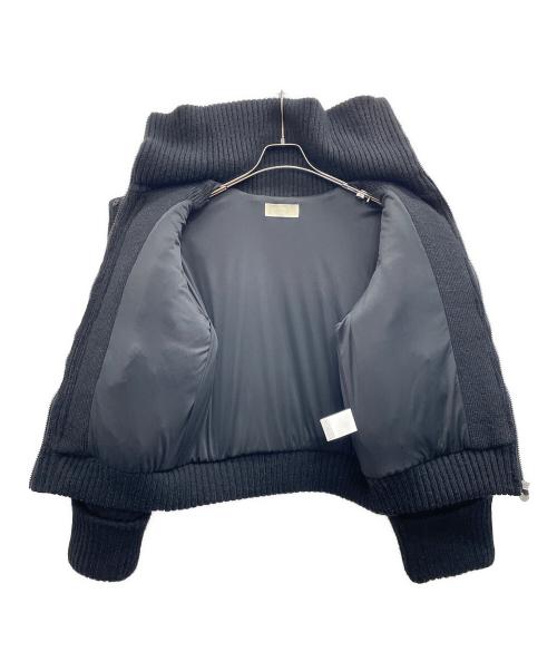 AND MARY（アンドマリー）AND MARY (アンドマリー) Mary quilting knit jacket ブラック サイズ:Fの古着・服飾アイテム