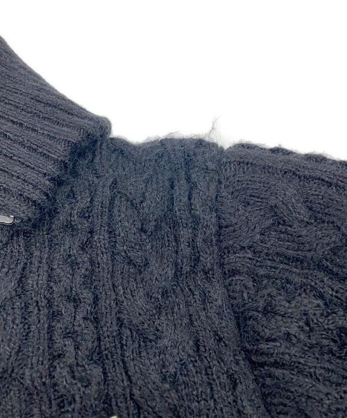 AND MARY（アンドマリー）AND MARY (アンドマリー) Mary quilting knit jacket ブラック サイズ:Fの古着・服飾アイテム