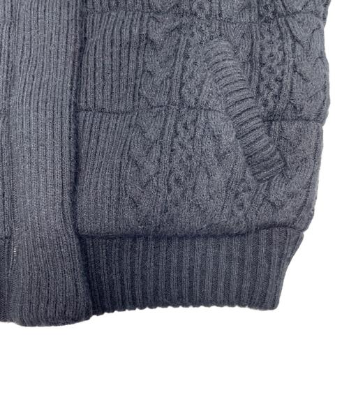 AND MARY（アンドマリー）AND MARY (アンドマリー) Mary quilting knit jacket ブラック サイズ:Fの古着・服飾アイテム