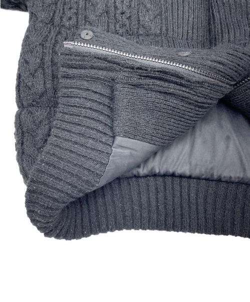 AND MARY（アンドマリー）AND MARY (アンドマリー) Mary quilting knit jacket ブラック サイズ:Fの古着・服飾アイテム