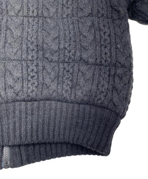 AND MARY（アンドマリー）AND MARY (アンドマリー) Mary quilting knit jacket ブラック サイズ:Fの古着・服飾アイテム