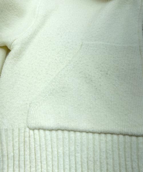 Snidel（スナイデル）Snidel (スナイデル) ファーフードパーカー ホワイト サイズ:1の古着・服飾アイテム