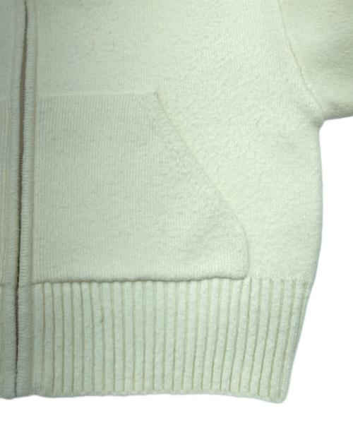 Snidel（スナイデル）Snidel (スナイデル) ファーフードパーカー ホワイト サイズ:1の古着・服飾アイテム