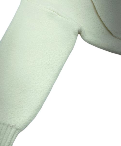 Snidel（スナイデル）Snidel (スナイデル) ファーフードパーカー ホワイト サイズ:1の古着・服飾アイテム