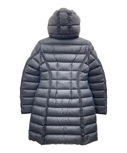 MONCLER（モンクレール）MONCLER (モンクレール) HERMINE  ロングダウンジャケット ブラック サイズ:2の古着・服飾アイテム