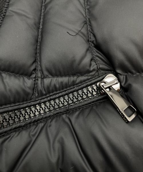 MONCLER（モンクレール）MONCLER (モンクレール) HERMINE  ロングダウンジャケット ブラック サイズ:2の古着・服飾アイテム
