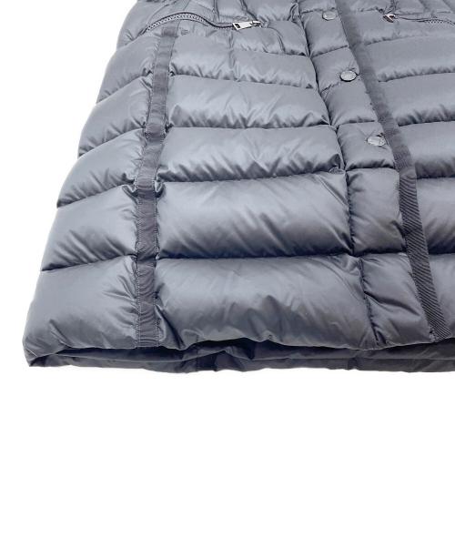 MONCLER（モンクレール）MONCLER (モンクレール) HERMINE  ロングダウンジャケット ブラック サイズ:2の古着・服飾アイテム