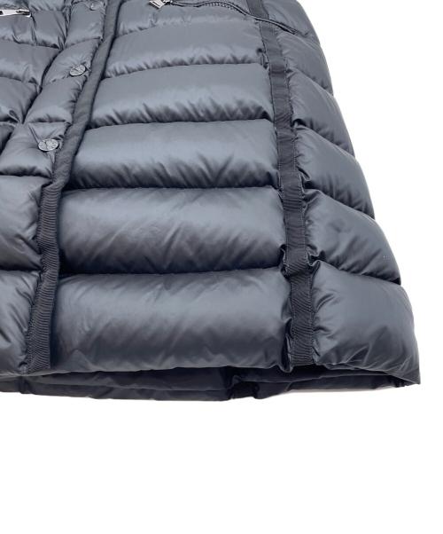 MONCLER（モンクレール）MONCLER (モンクレール) HERMINE  ロングダウンジャケット ブラック サイズ:2の古着・服飾アイテム