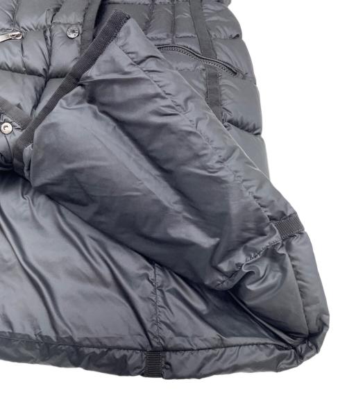 MONCLER（モンクレール）MONCLER (モンクレール) HERMINE  ロングダウンジャケット ブラック サイズ:2の古着・服飾アイテム