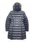 MONCLER (モンクレール) HERMINE  ロングダウンジャケット ブラック サイズ:2：160000円