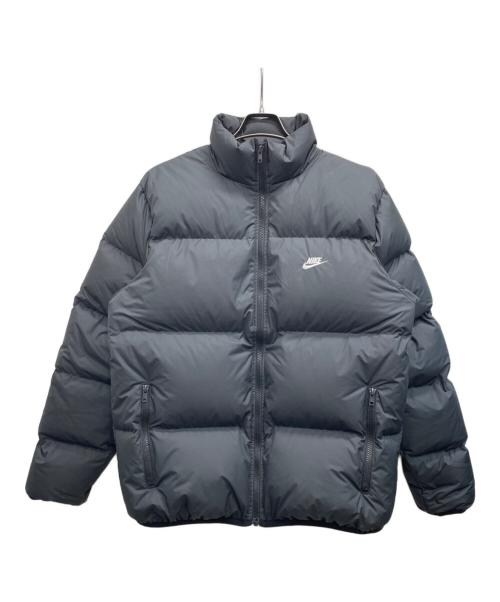 NIKE（ナイキ）NIKE (ナイキ) スポーツウェア クラブ メンズ Therma-FIT ダウン パファー ジャケット ブラック サイズ:Mの古着・服飾アイテム