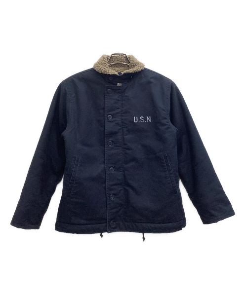 waiper（ワイパー）waiper (ワイパー) デッキジャケット ネイビー サイズ:36の古着・服飾アイテム