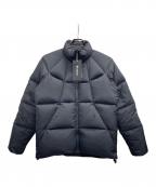 GOLDWINゴールドウイン）の古着「スタンドカラーライトダウンジャケット」｜ブラック