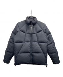 GOLDWIN（ゴールドウイン）の古着「スタンドカラーライトダウンジャケット」｜ブラック