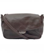 lumenー）の古着「レザーショルダーバッグ」｜ブラウン