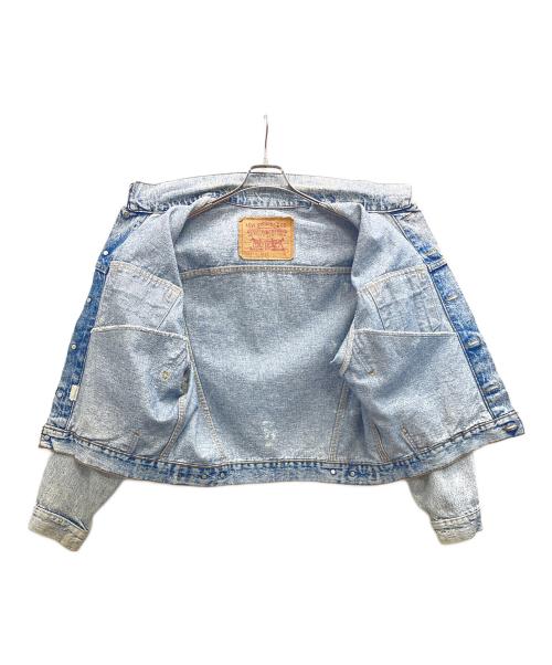 LEVI'S（リーバイス）LEVI'S (リーバイス) 90年代 アメリカ製 デニムジャケット ケミカルウォッシュ スカイブルー サイズ:Ｍの古着・服飾アイテム