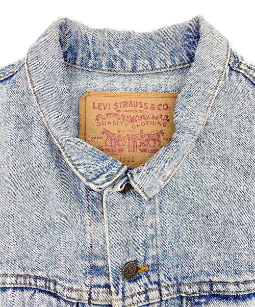 LEVI'S（リーバイス）LEVI'S (リーバイス) 90年代 アメリカ製 デニムジャケット ケミカルウォッシュ スカイブルー サイズ:Ｍの古着・服飾アイテム
