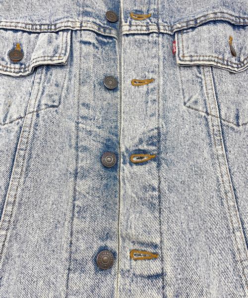 LEVI'S（リーバイス）LEVI'S (リーバイス) 90年代 アメリカ製 デニムジャケット ケミカルウォッシュ スカイブルー サイズ:Ｍの古着・服飾アイテム