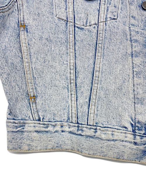 LEVI'S（リーバイス）LEVI'S (リーバイス) 90年代 アメリカ製 デニムジャケット ケミカルウォッシュ スカイブルー サイズ:Ｍの古着・服飾アイテム