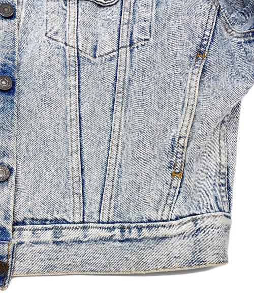 LEVI'S（リーバイス）LEVI'S (リーバイス) 90年代 アメリカ製 デニムジャケット ケミカルウォッシュ スカイブルー サイズ:Ｍの古着・服飾アイテム