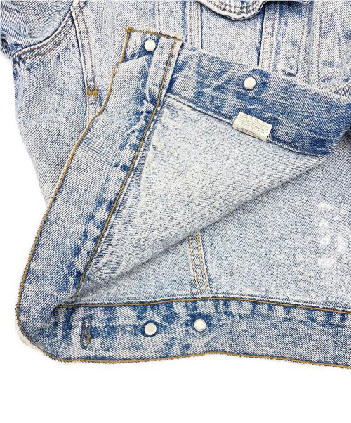 LEVI'S（リーバイス）LEVI'S (リーバイス) 90年代 アメリカ製 デニムジャケット ケミカルウォッシュ スカイブルー サイズ:Ｍの古着・服飾アイテム
