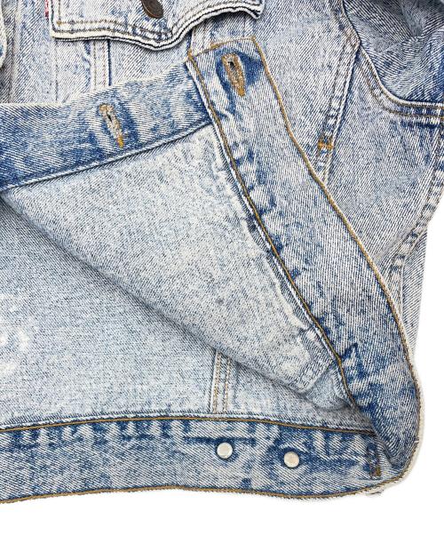 LEVI'S（リーバイス）LEVI'S (リーバイス) 90年代 アメリカ製 デニムジャケット ケミカルウォッシュ スカイブルー サイズ:Ｍの古着・服飾アイテム