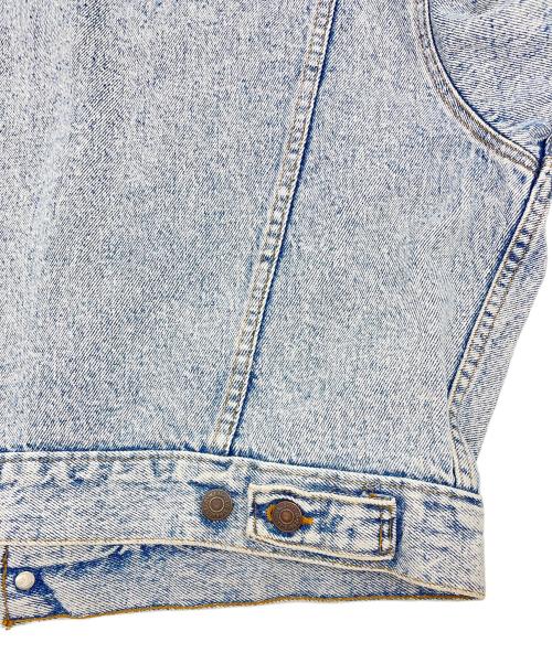LEVI'S（リーバイス）LEVI'S (リーバイス) 90年代 アメリカ製 デニムジャケット ケミカルウォッシュ スカイブルー サイズ:Ｍの古着・服飾アイテム