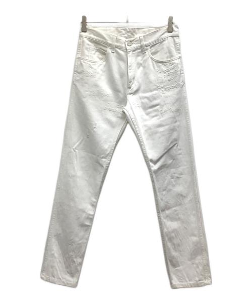 GUCCI（グッチ）GUCCI (グッチ) ホワイトデニムパンツ ホワイト サイズ:30の古着・服飾アイテム