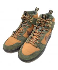 NIKE SB×PASSPORT（ナイキエスビー×パスポート）の古着「DUNK HIGH　"Work Boot"」｜グリーン