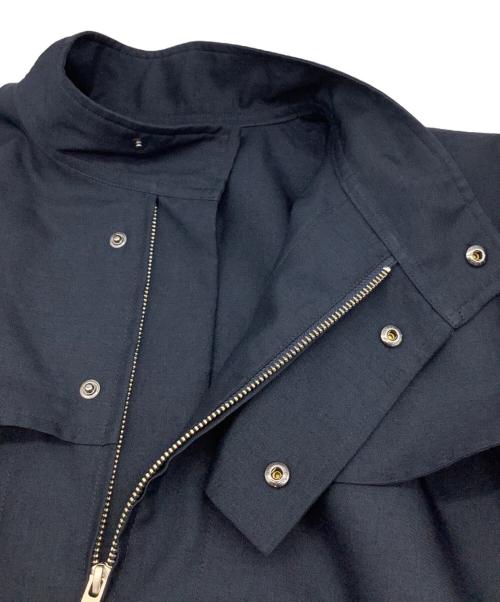 ISSEY MIYAKE（イッセイミヤケ）ISSEY MIYAKE (イッセイミヤケ) ジップアップブルゾン ネイビー サイズ:Freeの古着・服飾アイテム