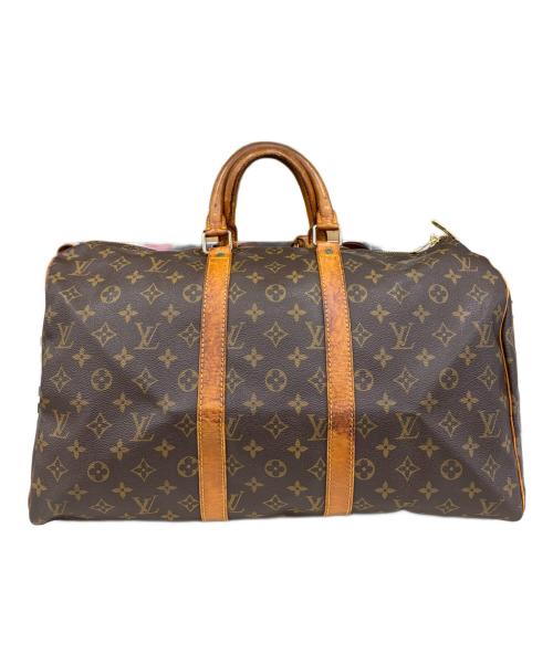 LOUIS VUITTON（ルイ ヴィトン）LOUIS VUITTON (ルイ ヴィトン) トラベルバッグ キーポル45 モノグラム ブラウン サイズ:45の古着・服飾アイテム