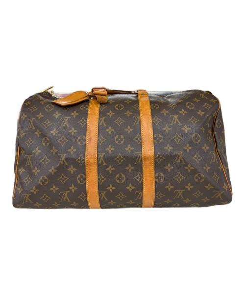 LOUIS VUITTON（ルイ ヴィトン）LOUIS VUITTON (ルイ ヴィトン) トラベルバッグ キーポル45 モノグラム ブラウン サイズ:45の古着・服飾アイテム