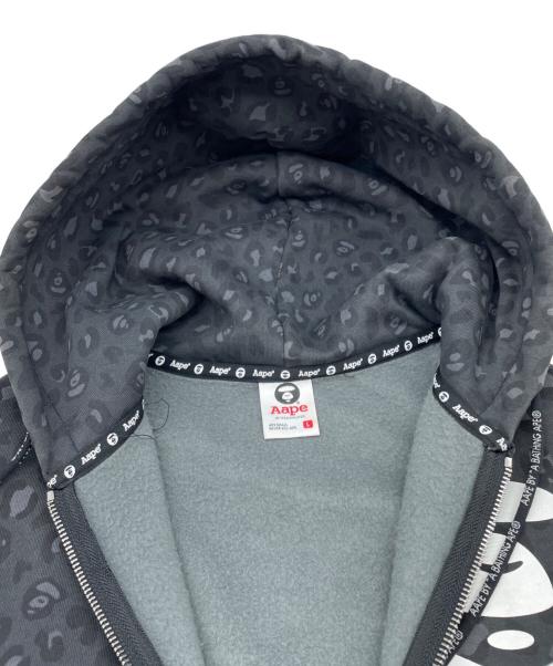 A BATHING APE（アベイシングエイプ）A BATHING APE (アベイシングエイプ) ジップパーカー ブラック サイズ:Ｌの古着・服飾アイテム