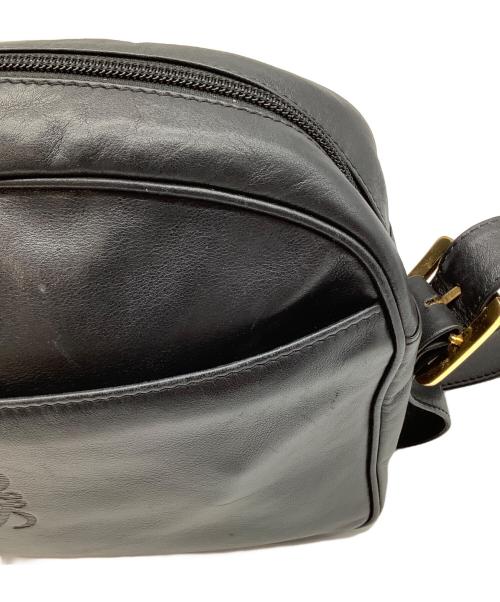 LOEWE（ロエベ）LOEWE (ロエベ) ヴィンテージショルダーバッグ ブラックの古着・服飾アイテム