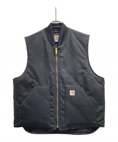 中古・古着通販】CarHartt (カーハート) ダックベスト ブラック サイズ