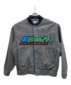 BRONZE 56Kブロンズ 56ケー）の古着「ボンバージャケット」｜グレー