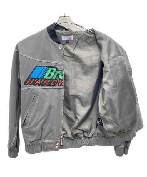 BRONZE 56K（ブロンズ 56ケー）BRONZE 56K (ブロンズ 56ケー) ボンバージャケット グレー サイズ:XLの古着・服飾アイテム