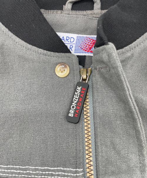 BRONZE 56K（ブロンズ 56ケー）BRONZE 56K (ブロンズ 56ケー) ボンバージャケット グレー サイズ:XLの古着・服飾アイテム