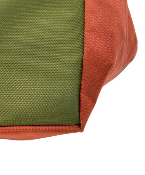 Herve Chapelier（エルベシャプリエ）Herve Chapelier (エルベシャプリエ) 舟形ハンドバッグ ブラウンの古着・服飾アイテム