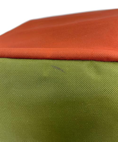 Herve Chapelier（エルベシャプリエ）Herve Chapelier (エルベシャプリエ) 舟形ハンドバッグ ブラウンの古着・服飾アイテム